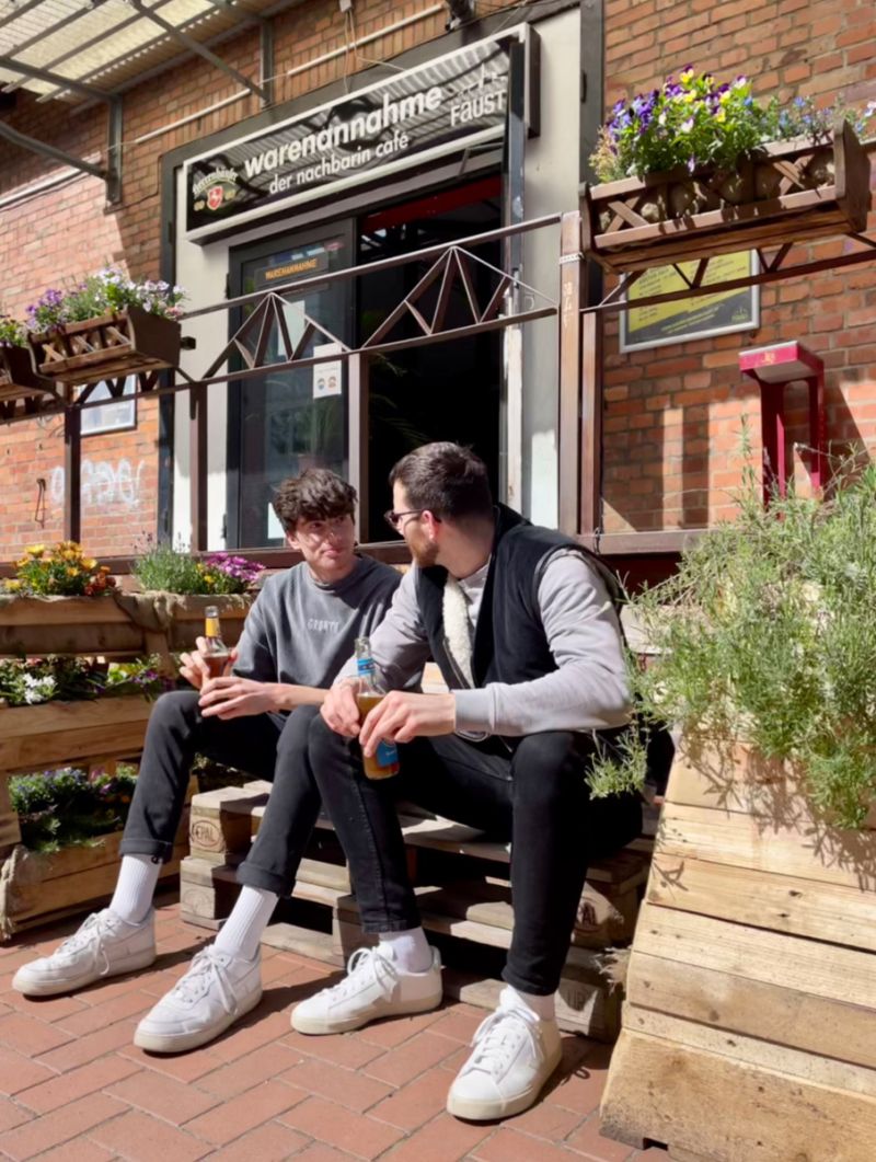 Der Nachbarin Café - Terrasse