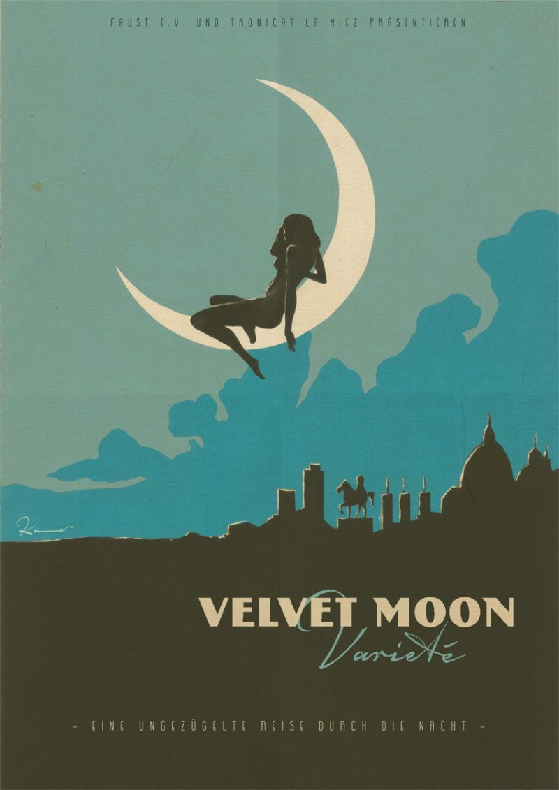 Velvet Moon Poster