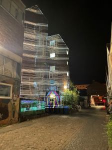 Helmut Hennig: Projektion am Faust-Gelände