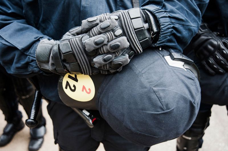 Polizei. Täglich. Technik.