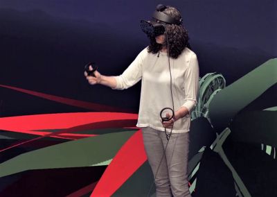 Marjam Oskoui: “VR-Live-Kunst”