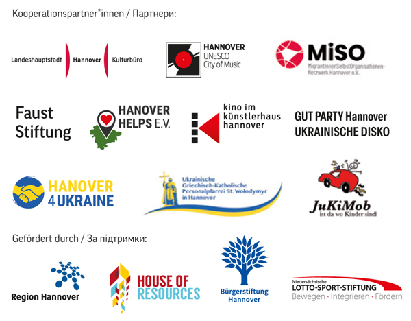 Kooperationspartner*innen Ukraine-Festival