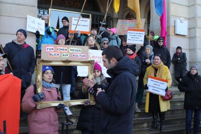 Vereinte Kultur gegen Haushaltskürzungen