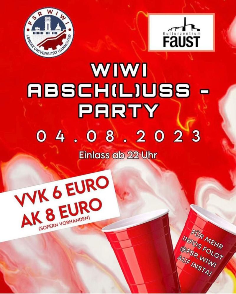 WiWi-Abschlussparty