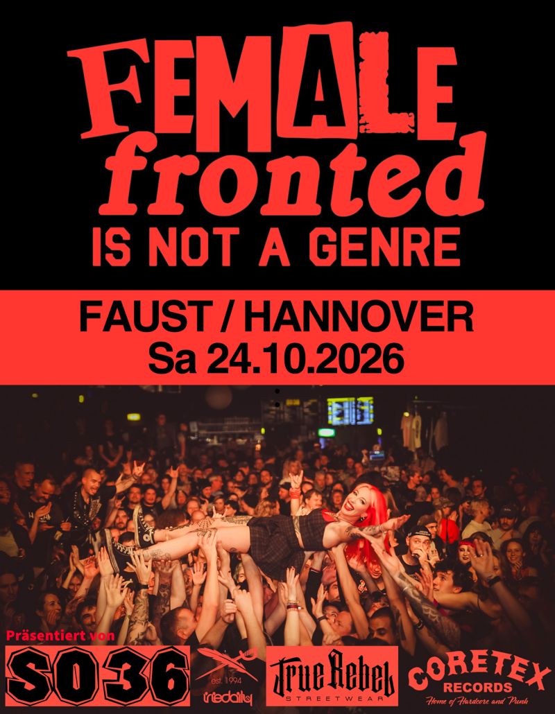 Female fronted is not a genre